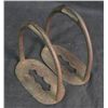Image 2 : Original Civil War Cavalry Stirrups Confederate
