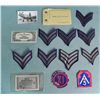 Image 1 : U.S. WWII PATCH, CURRENCY & PHOTO COLLECTION-14 PCS