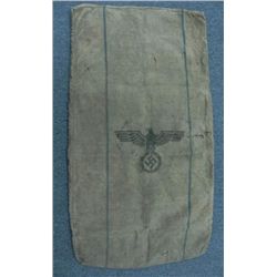 WWII Nazi Burlap Donation Collection Bag Winter Relief