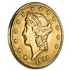 Image 1 : $20 Gold Liberty Double Eagle (Minted 1877-1907
