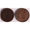 Image 2 : (2) LOW GRADE LARGE CENTS