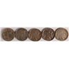 Image 1 : (5) 1938-D BUFFALO NICKEL