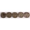 Image 2 : (5) BUFFALO NICKELS (16, 17-D, 18, 19, 19-S)