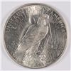 Image 2 : 1927-D PEACE SILVER DOLLAR, MS-62  WHITE