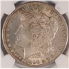 Image 2 : 1896 MORGAN SILVER DOLLAR, NGC MS-65 GEM  WITH COLOR!