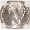 Image 2 : 1922 PEACE SILVER DOLLAR, NGC MS-66 BLAST WHITE!!