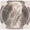 Image 3 : 1922 PEACE SILVER DOLLAR, NGC MS-66 BLAST WHITE!!