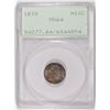 Image 1 : 1830 HALF DIME,PCGS MS-64 OLD RATTLER HOLDER, HOW NICE MUST IT BE TO BE A MS-65?