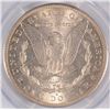 Image 3 : 1884-S MORGAN SILVER DOLLAR, PCGS UNC. ( cleaned ) IT GRADE MS-63!