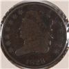 Image 1 : 1828 (12 STARS) HALF CENT GOOD (C-3, R-3)