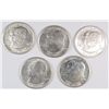 Image 1 : (5) 1923-S MONROE COMMEN HALF DOLLARS