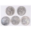 Image 2 : (5) 1923-S MONROE COMMEN HALF DOLLARS