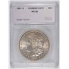 Image 1 : 1881-S MORGAN DOLLAR SEGS MS-66 (DOUBLE DATE)