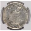 Image 3 : 1921 PEACE DOLLAR NGC MS-62