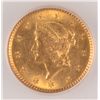 Image 2 : 1853 $1 GOLD TYPE I SEGS MS-64