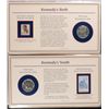 Image 2 : CHAMPIONS OF LIBERTY PROOF HALF DOLLARS/STAMPS IN ALBUM, AS LISTED AND PICTURED: