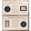 Image 8 : CHAMPIONS OF LIBERTY PROOF HALF DOLLARS/STAMPS IN ALBUM, AS LISTED AND PICTURED: