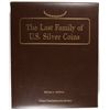 Image 1 : THE LAST FAMILY OF U.S.  SILVER COINS IN ALBUM WITH STAMPS, AS PICTURED/LISTED: