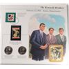 Image 8 : THE COMPLETE JFK UNCIRCULATED HALF DOLLAR COLLECTION IN WITH STAMPS ( 70 COINS )