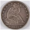 Image 1 : 1855 SEATED HALF DOLLAR VF-30