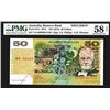 Image 3 : Commonwealth of Australia, Reserve Bank, ND (1974) Issue $50 Specimen Banknote.