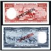 Image 2 : Banco De Angola, 1970 Issue Specimen Pair.