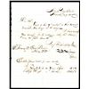 Image 1 : Francis E. Spinner  1855 Handwritten and Signed Letter from Mohawk Valley Bank.