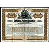 Image 1 : Central Pacific Railway Co. 1899, Specimen $5000, Registered 3 1/2% Gold Bond.