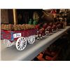 Image 1 : Cast Iron Beer Wagon and 10 Horse Team