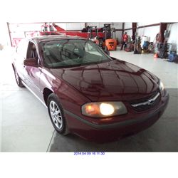 2001 - CHEVROLET IMPALA
