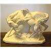Image 1 : Horse with foal in bisquit. H 24 cm, length 33 cm. NOK 3000-4000,-...