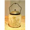 Image 1 : Bisquit jar of glass with "sugar" decor. NOK 600-800,-...