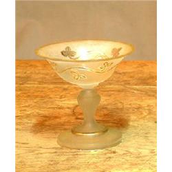 Pedestal bowl for sugar with "sugar" decor. NOK 500,-...