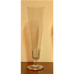 Longdrink glass from Hadeland Glassverk in Norway. C 1900. h 25 cm. NOK 500,-...