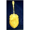 Image 1 : Cake slicerwith engraved decor: Trondheim Cathedral and arch bishop. Marked O.A. A/S 830S. Lengt...