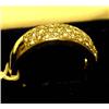 Image 1 : Ring in white 585 gold with 35 diamonds. Weight 5,4 grams. Sertificate. NOK 3500,-. Starts at 18...