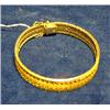 Image 1 : Bracelet in 585 gold. Weight 27,8 grams. Length 19 cm. NOK 3800,-. Starts at 2000,-...