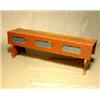 Image 1 : Farmers bench, original red paint. Length 149 cm. NOK 4000-6000,-. Starts at 3000,-...