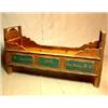 Image 1 : Farm bed. Original red and green painted and with text: " Elias Gunnerius O.S. 1862 Ellen Martha...