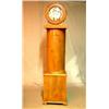 Image 1 : Longcase clock of birch, c 1850. NOK 3000-4000,-. Starts at 2000,-...