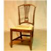 Image 1 : 1800th century chair with piersed back and carved top. NOK 2500-3000,-. Starts at 1500,-...