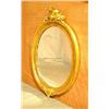 Image 1 : Ovale mirror with gilded frame. NOK 1500-2000,-. Starts at 1000,-...