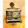Image 1 : Miniature stove from Barum Vark in Norway. No 255. c 1900. height 29 cm. NOK 5000-6000,-. Starts...