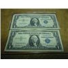 Image 1 : 2-1957 $1 SILVER CERTIFICATES STAR NOTES