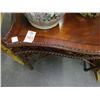 Image 2 : Carved Mahogany Accent Table