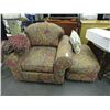 Image 1 : Over Stuffed Armchair & Ottoman