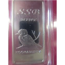 South Sydney Mint .999 Silver bar