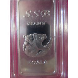South Sydney Mint .999 Silver bar