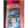Image 2 : Turkish Mint .999 Solid Silver Bar