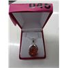 Image 2 : Baltic Amber sterling silver necklace